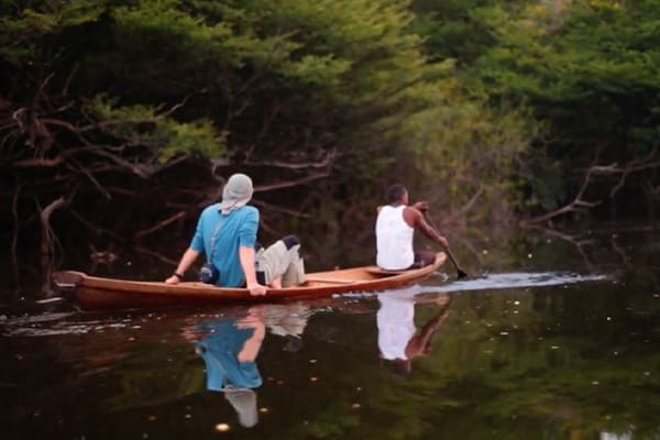 Canoe Ride amazon tributary