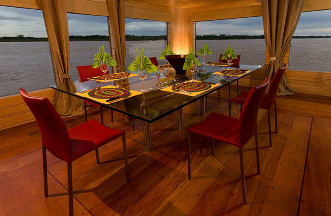 Dining Aboard Delfin