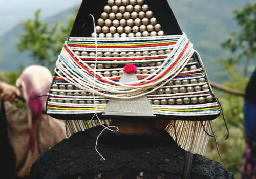 Head piece of Akha tribe