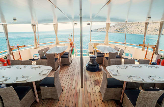 Tables at Al Fresco Dining
