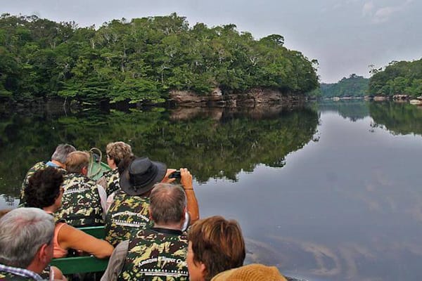 Clipper Premium's 4-Day Itinerary Day One - Skiff Ride on the river.