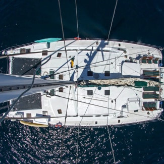 Boat from above