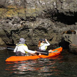 People in the kayak