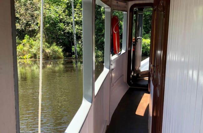 Narrow deck