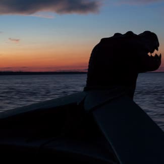 Stern of a boat