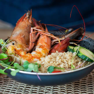 Seafood meal