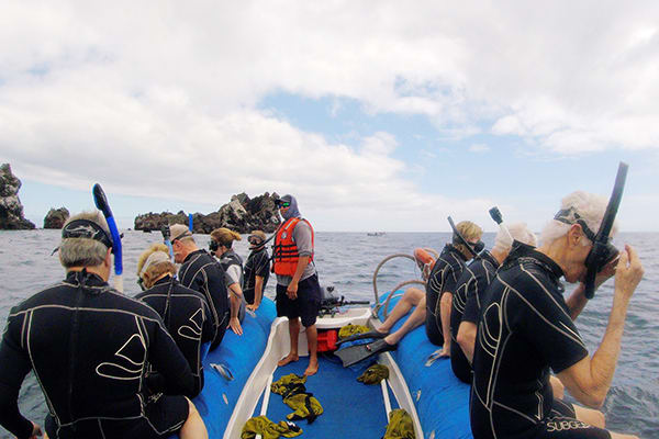 Galapagos Sea Star’s 11-Day C+A Itinerary Day Seven - Snorkeling Excursion.
