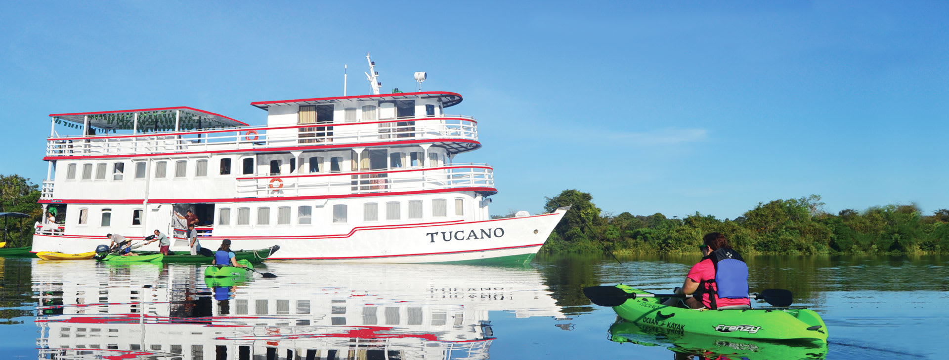 Tucano and kayaks