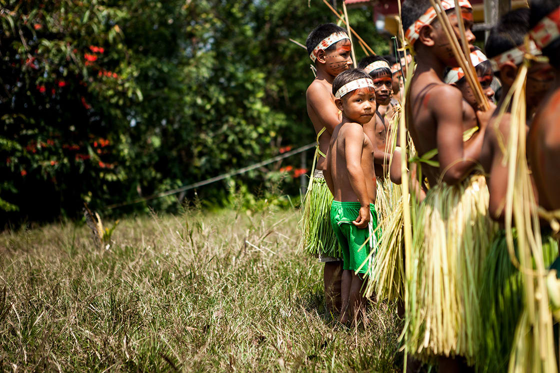Uncontacted Tribes Amazon Children and Amazonia