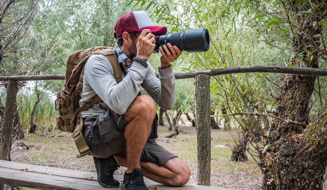 Man with a camera