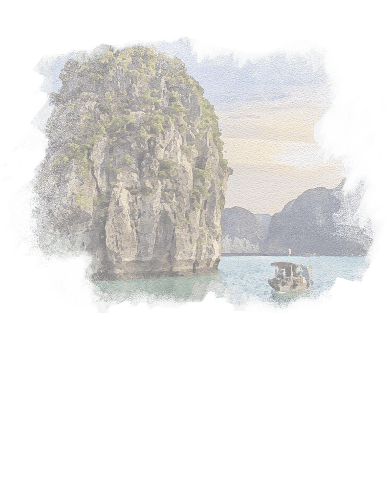 A Sketch of Halong Bay